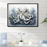 West Coast Wild Octopus Garden Print